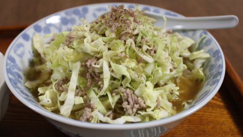 ノンストップ マルちゃん正麺 キャベツたっぷり野菜ツナ正麺 のレシピ 袋麺アレンジ 8月24日 きなこのレビューブログ