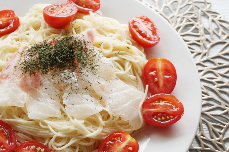 【男子ごはん】鯛とディルの冷製そうめんのレシピ【8月22日】